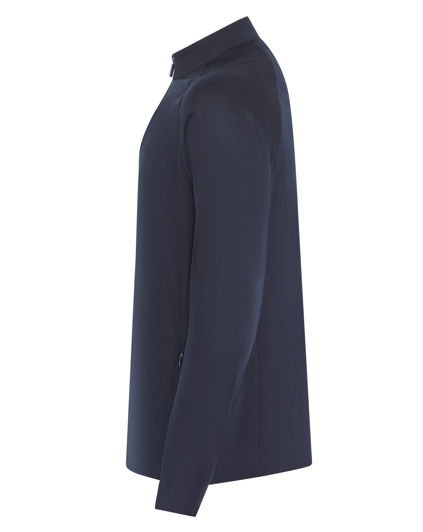 Henbury Quarter Zip Top Wicking Finish Fleece Inner Sportswear Adult Sizes