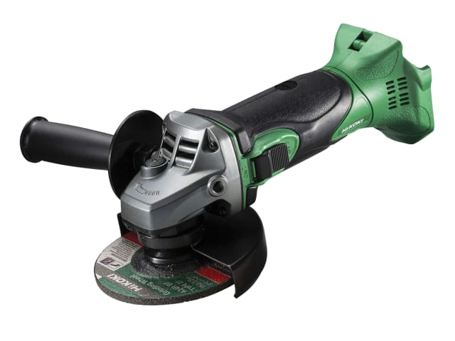 HiKOKI G18DSL2W4Z 18V Angle Grinder 115mm Bare Unit Compact Design 9000 RPM