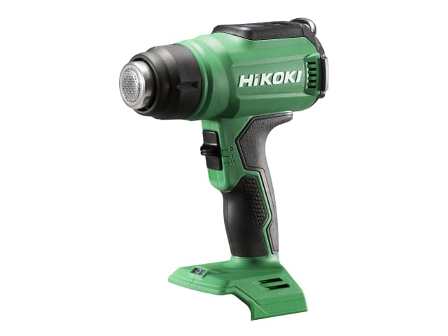 HiKOKI RH18DAW4Z Heat Gun 18V Bare Unit LCD Display 2Stage Air Control 3 Nozzles