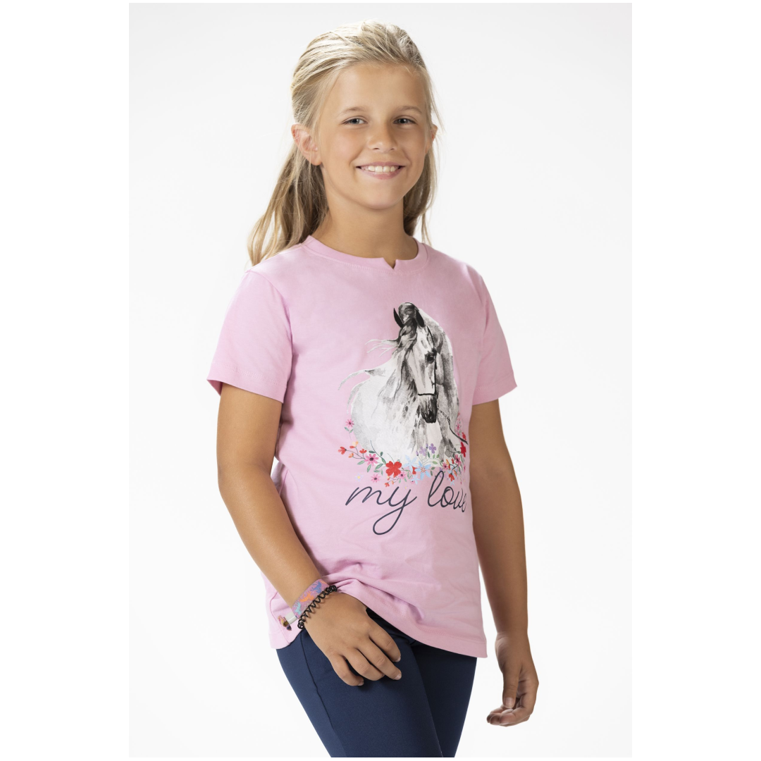 HKM Horse Spirit T-Shirt Cotton Graphic for Horse Lovers Casual Wear