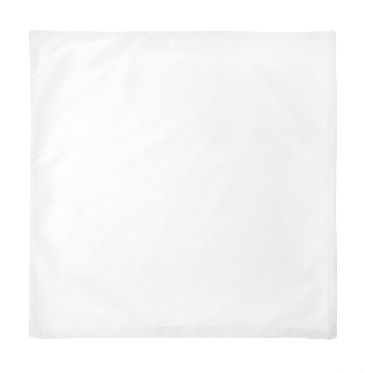 Sublimation Cushion Cover 43x43cm White Soft Concealed Zip Machine Washable