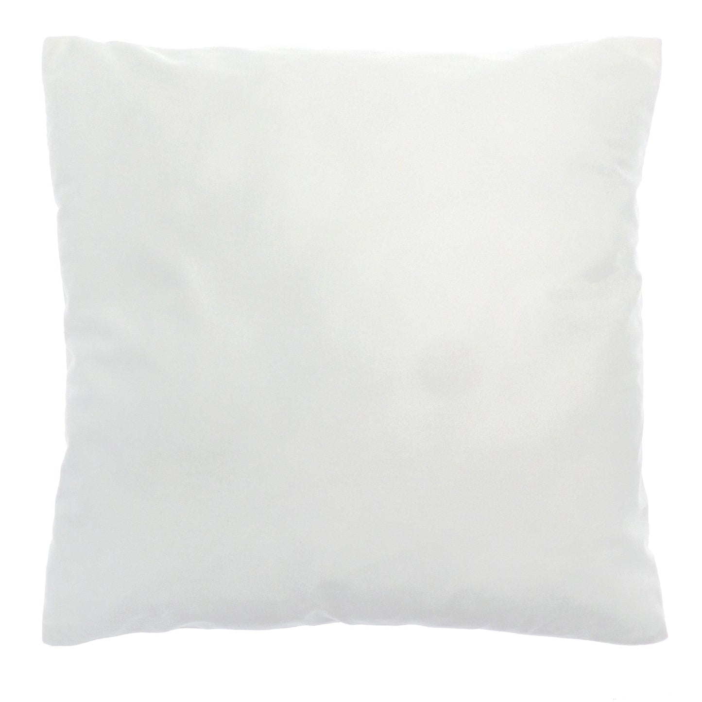 Sublimation Cushion Cover 43x43cm White Soft Concealed Zip Machine Washable