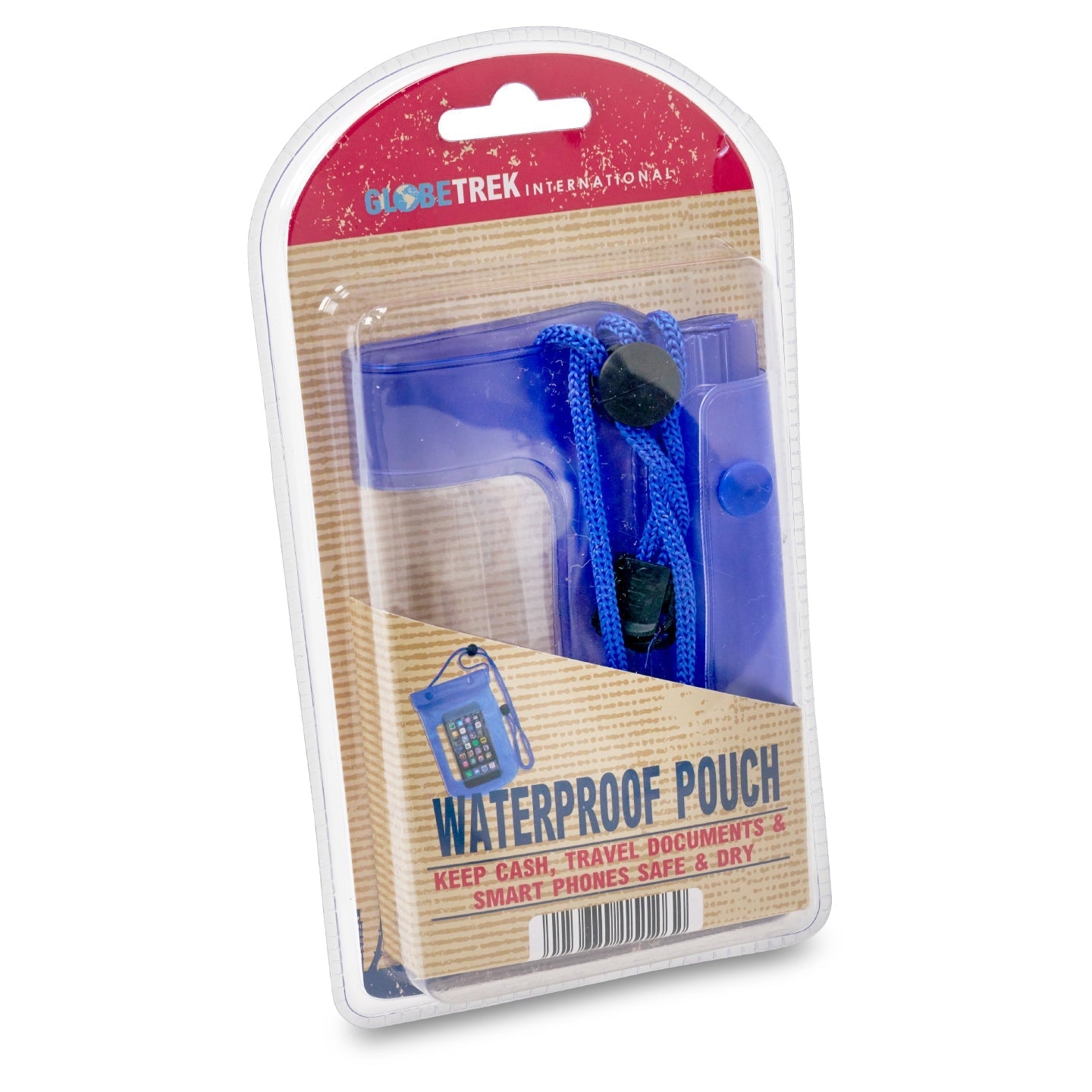 Waterproof Travel Pouch with Lanyard for Gadgets and Documents - PVC