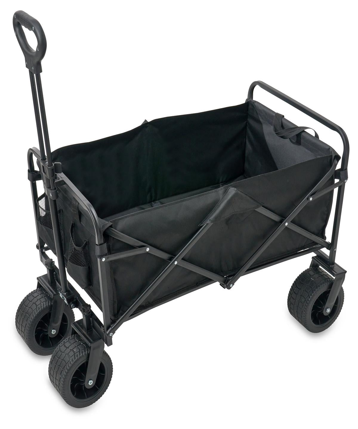 Explorer Foldable Cart with 8" Wheels, 100kg Capacity, Ideal for Festivals