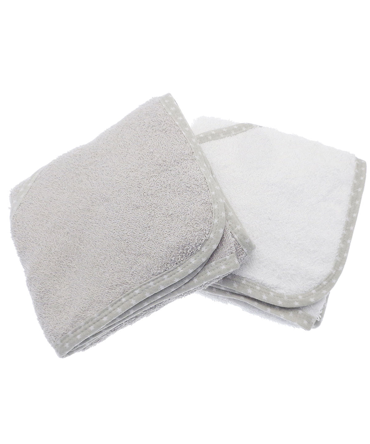 Elli & Raff Baby Hooded Towel 2-Pack 100% Cotton Cosy Bath Time Gift