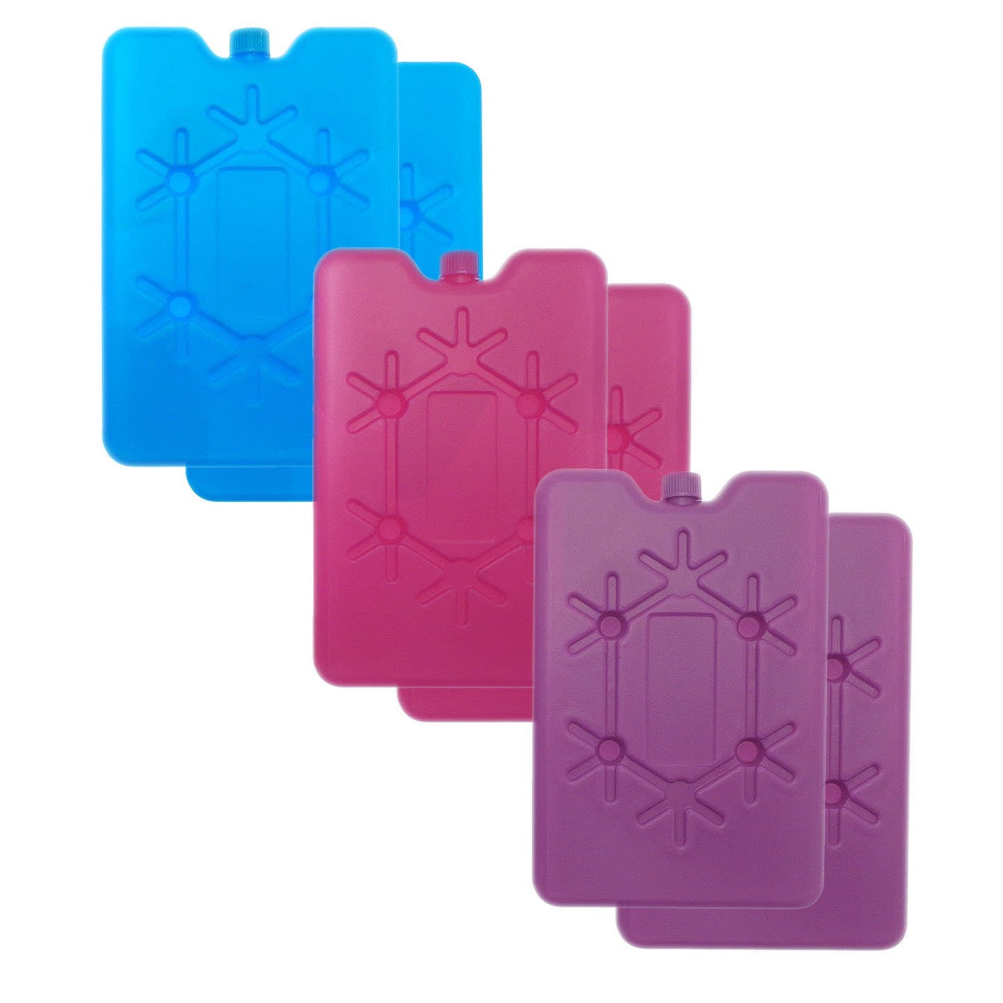 Home & Living Large Freezer Blocks 2-Pack Reusable Space-Saving Ice Packs