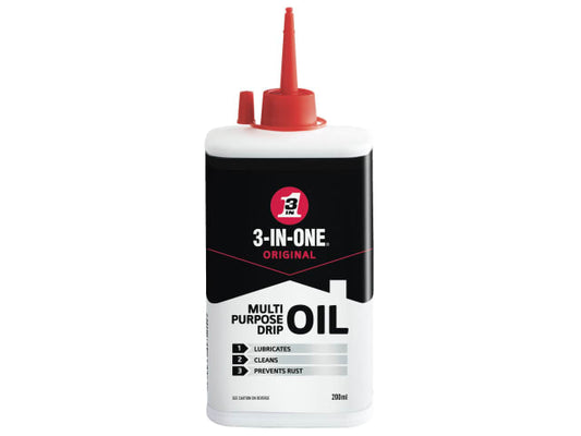 3-IN-ONE Original Multi-Purpose Drip Oil 200ml Lubricant for Tools and Parts