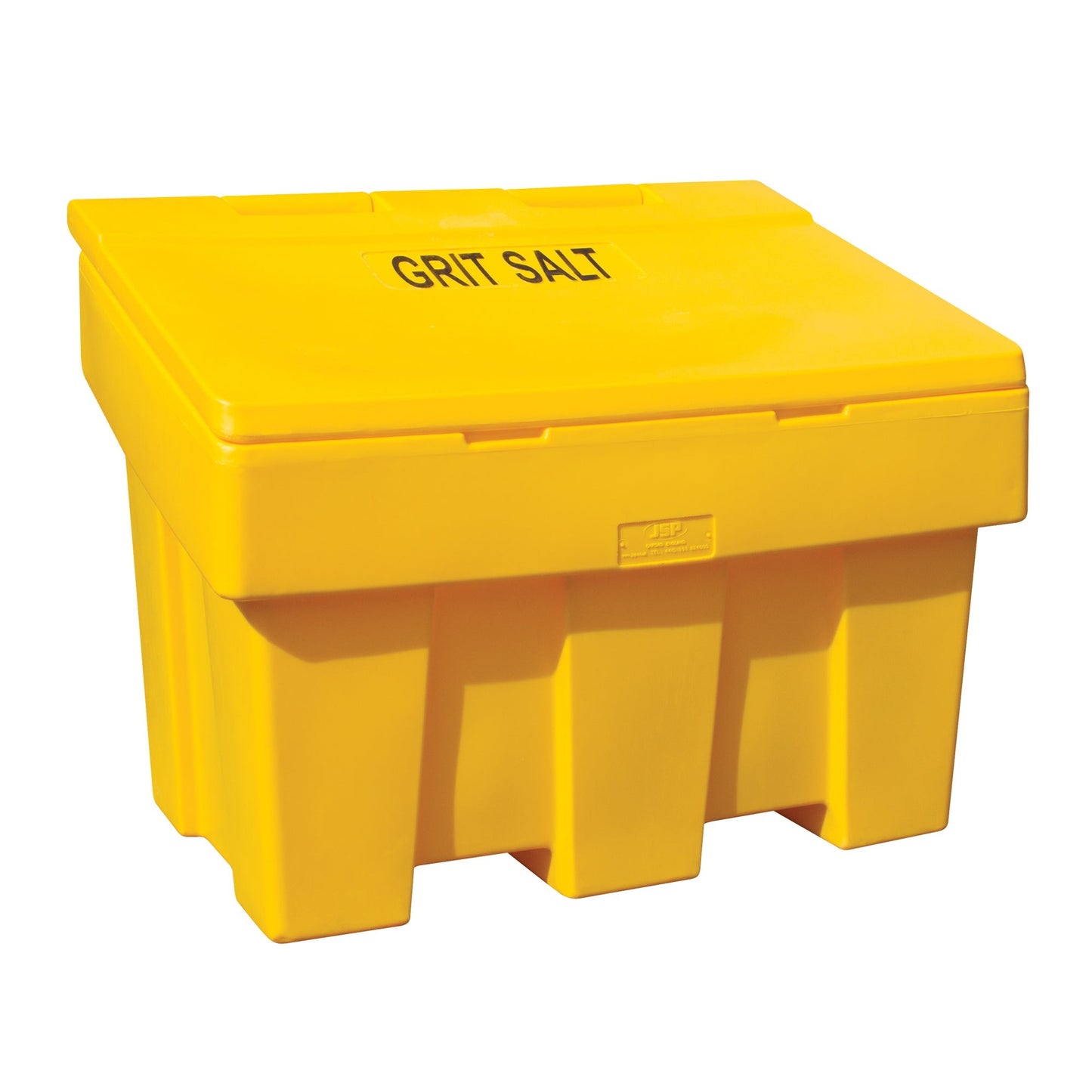 JSP 450kg Grit Salt Bin UV Stabilised HDPE Easy Lift Forklift Compatible
