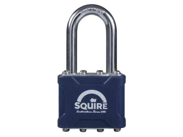 Squire 35mm Stronglock Padlock Long Shackle 4-Pin Tumbler High Security
