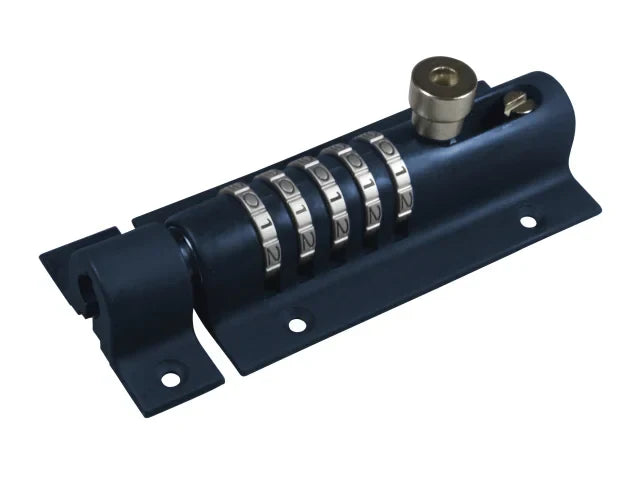 Squire CombiBolt 5 Re-Codable Locking Bolt 150mm Black Durable Security Lock
