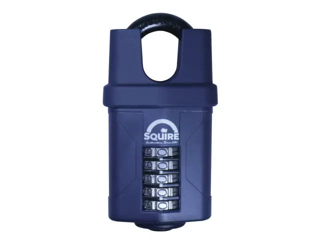 Squire CP60 Combination Padlock 5-Wheel 60mm Close Shackle Heavy-Duty Security