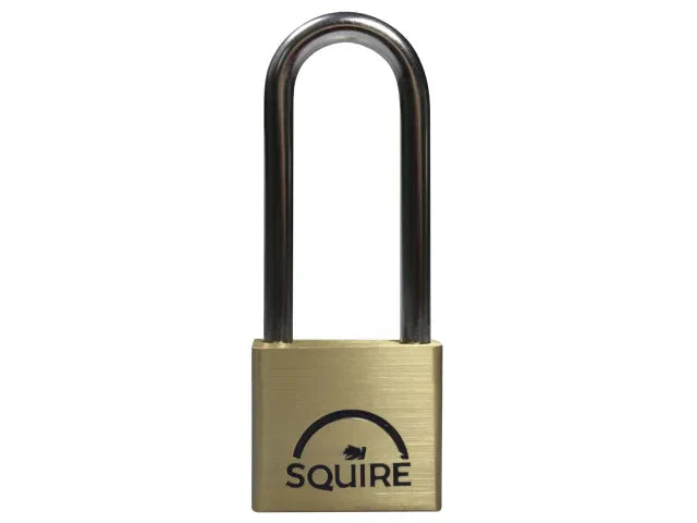 Squire LN4LS Lion Brass Padlock 5-Pin 40mm with 65mm Long Shackle Security