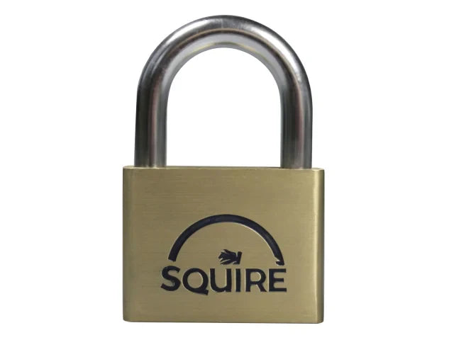 Squire LN60 Lion Brass Padlock 60mm Hardened Steel Shackle 1500 Key Variations