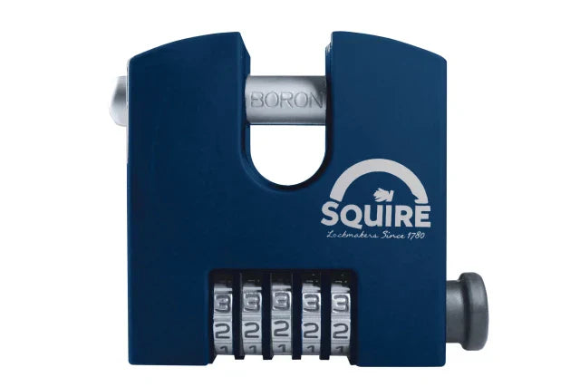 Squire SHCB75 Stronghold 5-Wheel Re-Codable Padlock with Hardened Steel Shackle