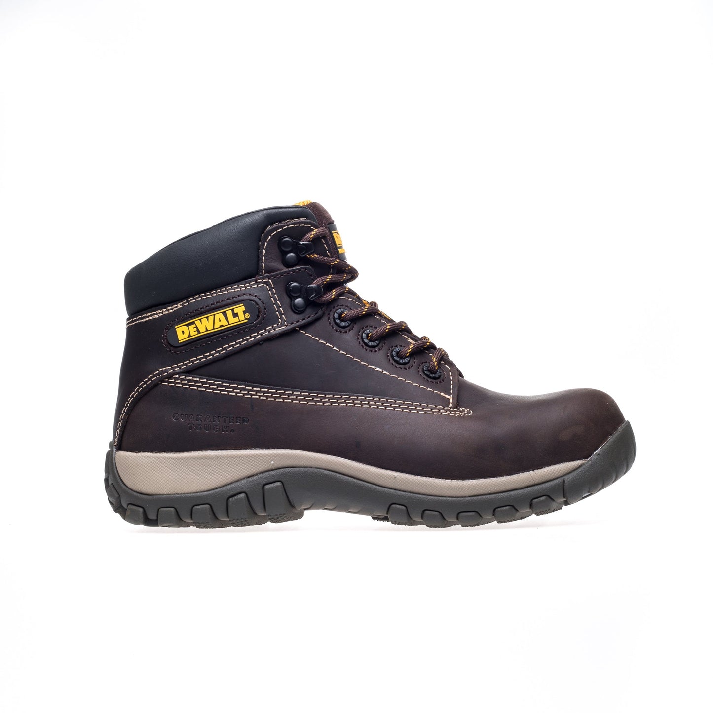 DeWalt Non-Metallic Safety Boots Composite Toe Comfort Insole Brown Nubuck