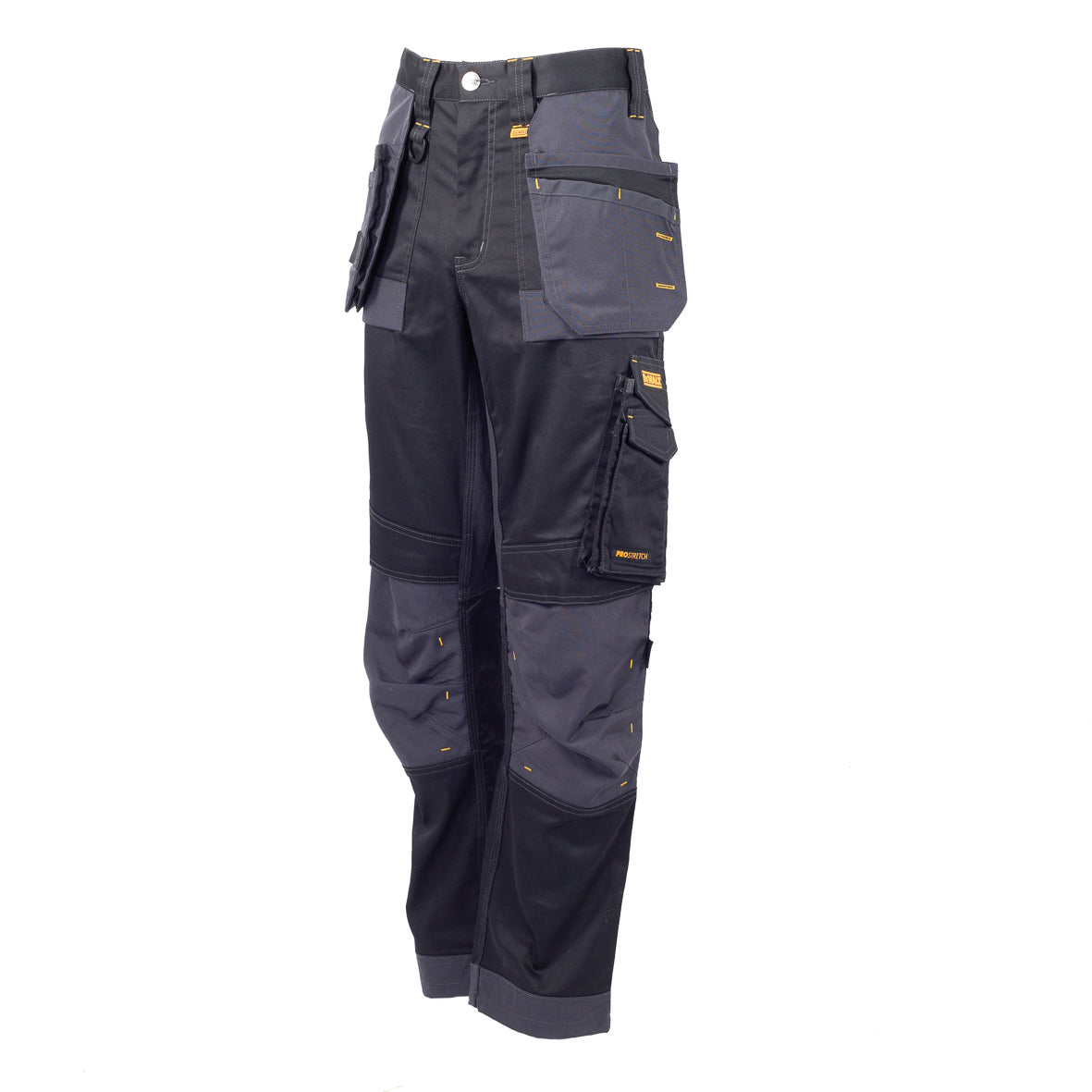 DeWalt Pro Stretch Trousers with Holster Pockets and Reinforced Knees