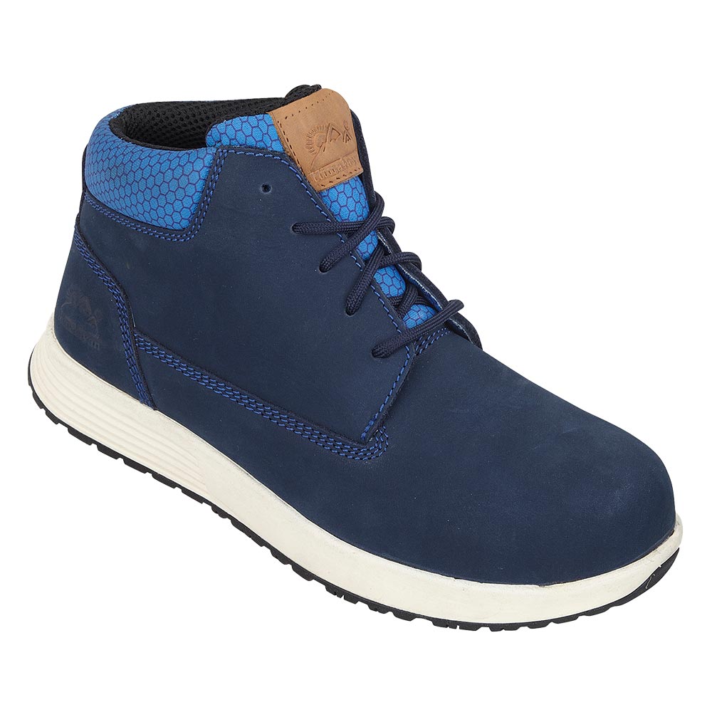 Himalayan S3 Nubuck Non-Metallic Safety Boots Heat Resistant Slip Resistant