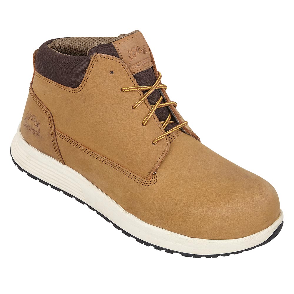 Himalayan S3 Nubuck Non-Metallic Safety Boots Heat Resistant Slip Resistant