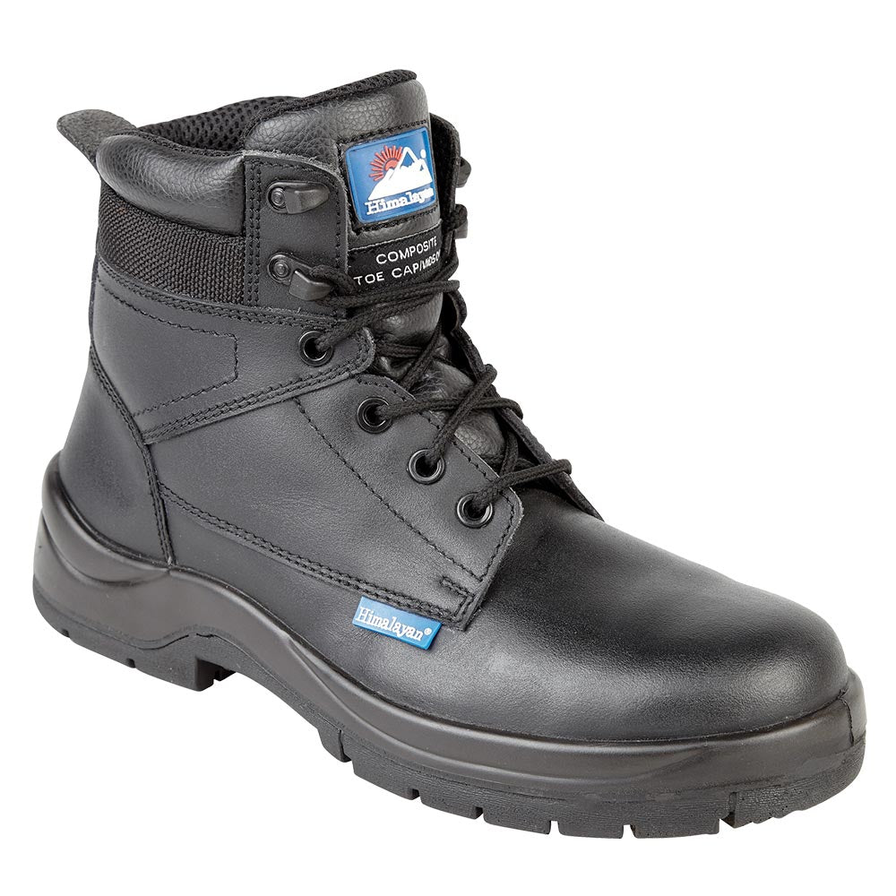 Himalayan Leather HyGrip S3 Safety Boots Heat Resistant Slip Resistant Composite