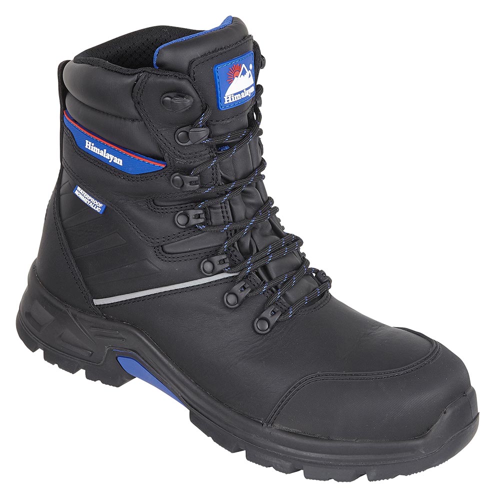 Himalayan StormHi Composite 8 Waterproof S3 SRC Safety Boots Leather Outsole