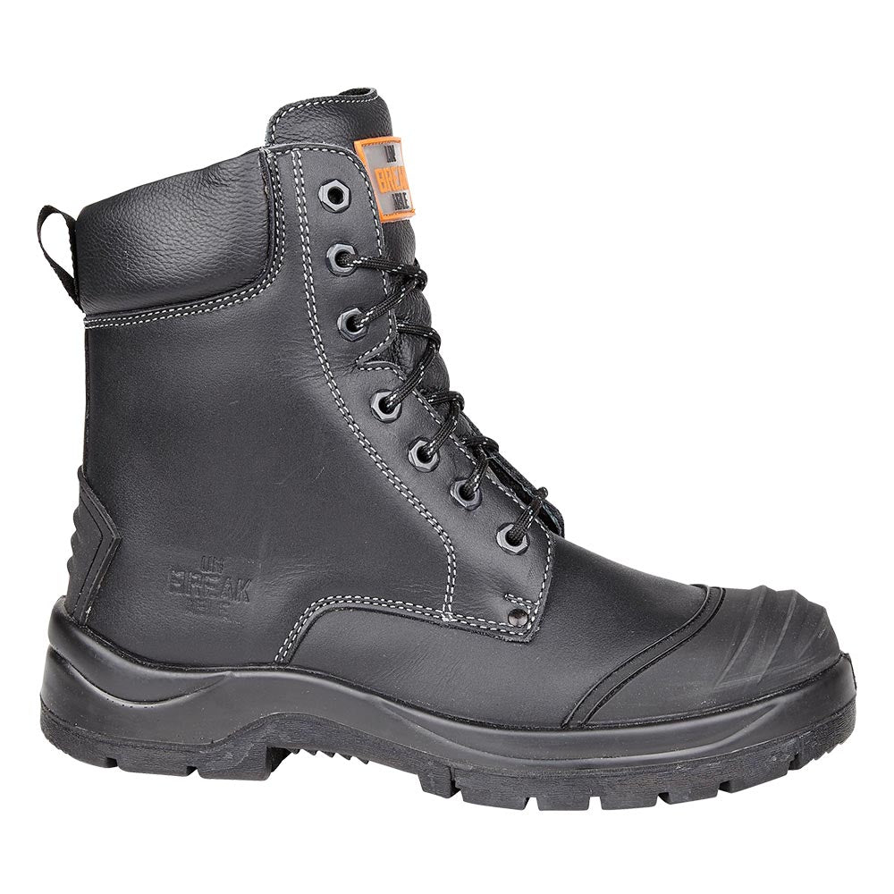Unbreakable S3 Safety Boots Leather Heat Resistant Steel Toecap SRC Slip Resist.