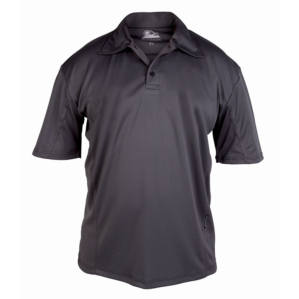 Himalayan Zephyr Polo Shirt 100% Polyester Breathable UPF 40+ Moisture Wicking