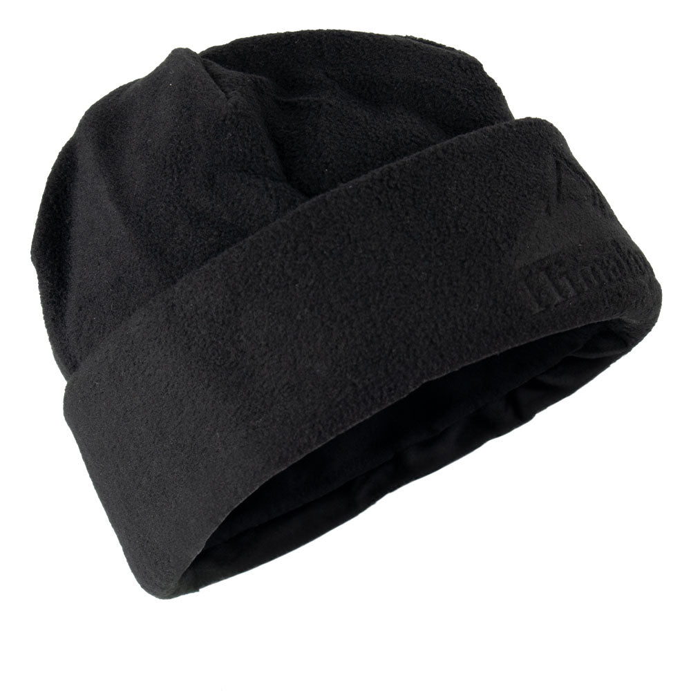 Black Insulator Beanie 95% Acrylic 5% Spandex Warm Winter Hat Unisex