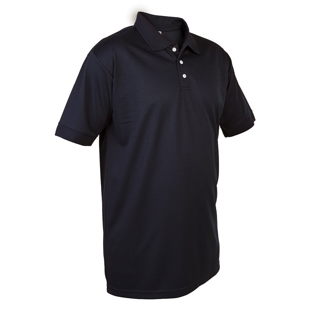 Himalayan H952 Men's Tech Polo Shirt 100% Poly Cuffed Sleeves Knitted Collar