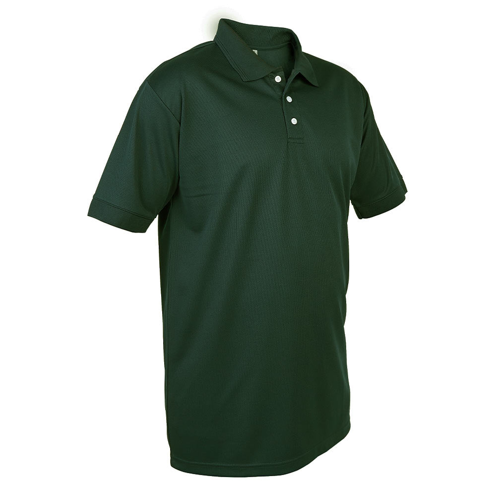Himalayan H953 Men's Tech Polo Shirt 100% Poly Cuffed Sleeves Knitted Collar
