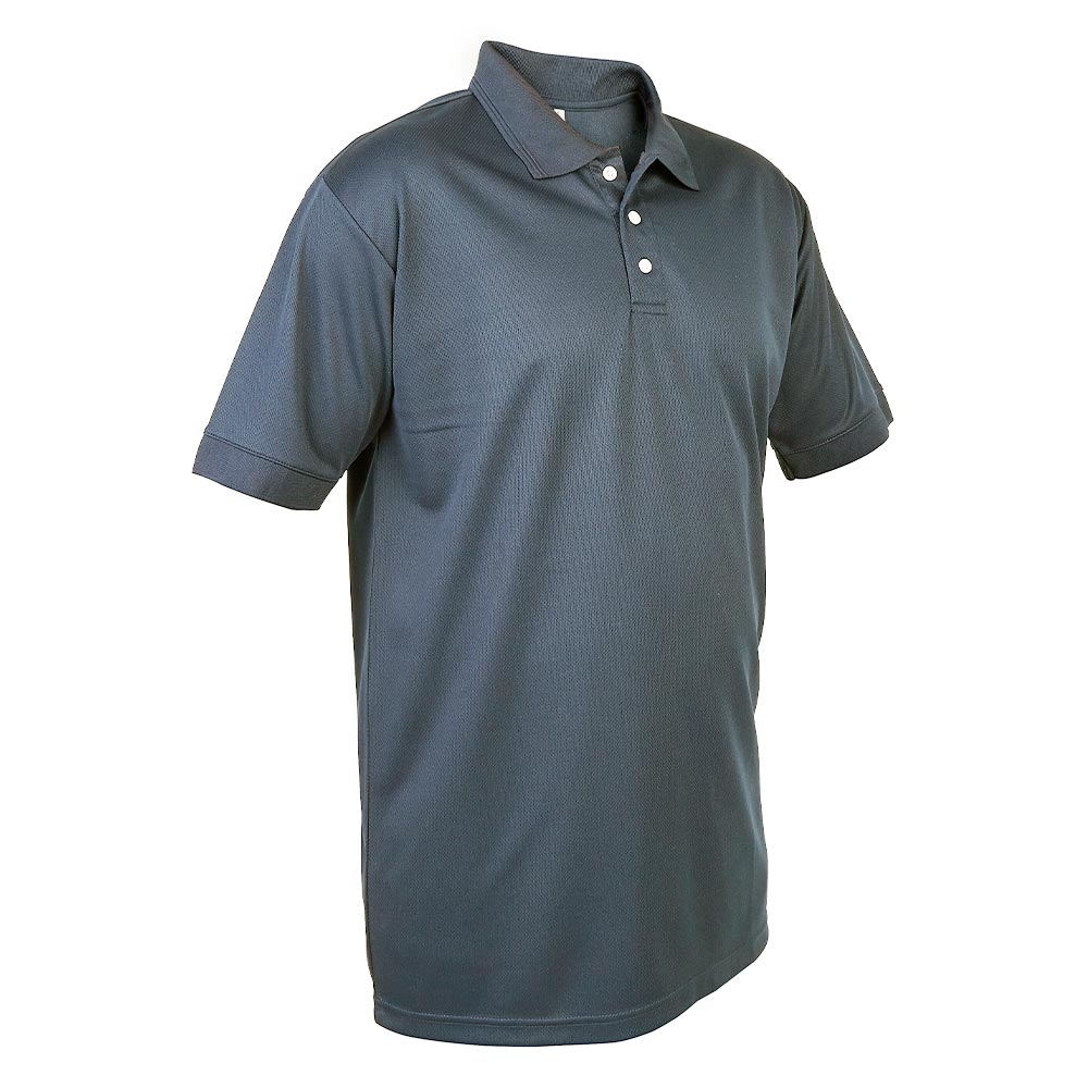 Himalayan H955 Men's Tech Polo Shirt 100% Poly Cuffed Sleeves Knitted Collar