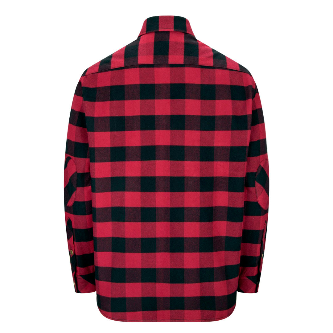 Hoggs of Fife Tentsmuir Men's Flannel Shirt Double Brushed Cotton Country Style