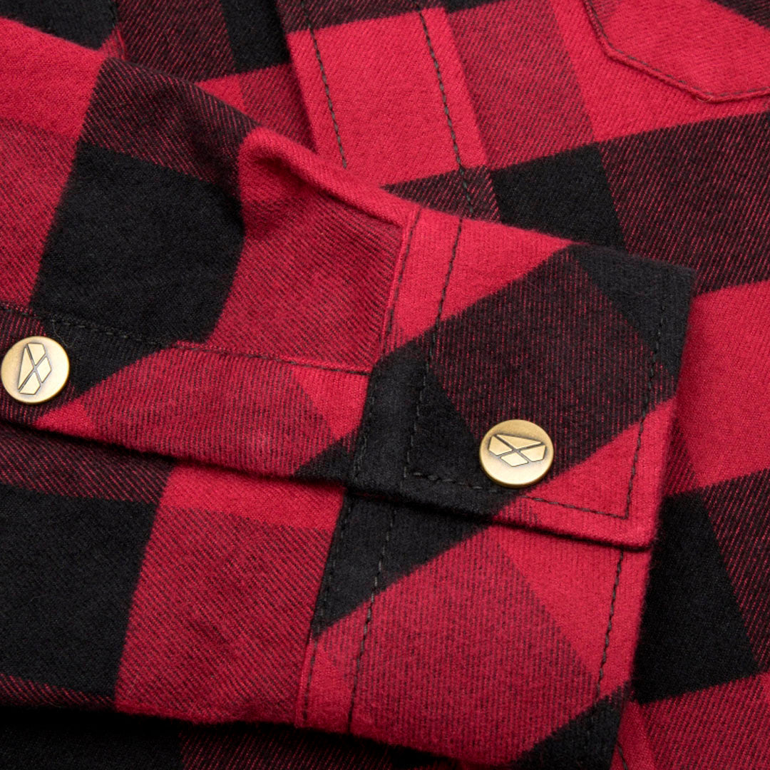 Hoggs of Fife Tentsmuir Men's Flannel Shirt Double Brushed Cotton Country Style