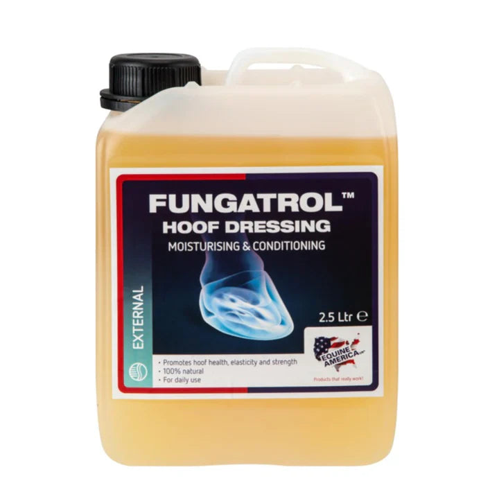 Equine America Grooming Fungatrol Hoof Dressing Refil Natural Care Oil