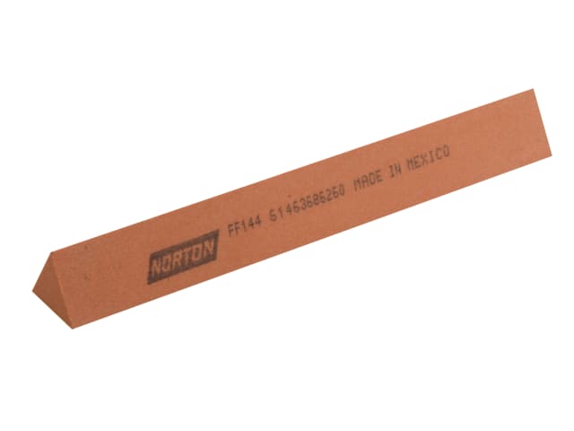 India FF144 Triangular File 100x12mm Fine Grade for Precision Machining