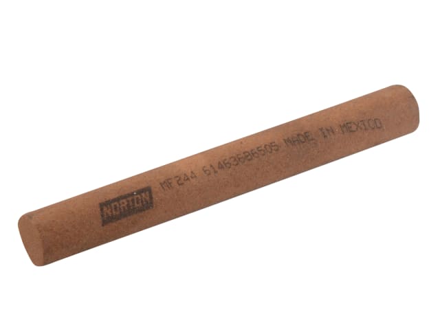 India MF244 Round File 100 x 12mm Medium Grade for Precision Finishing