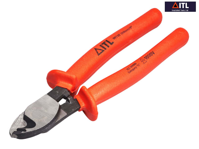 ITL 200mm Insulated Cable Croppers for Aluminium Copper Cables Lifetime Warranty
