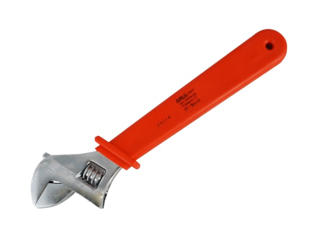 ITL 300mm Insulated Adjustable Wrench Live Line Working Extreme Temp Rated