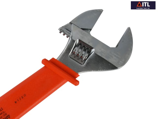 ITL 300mm Insulated Adjustable Wrench Live Line Working Extreme Temp Rated