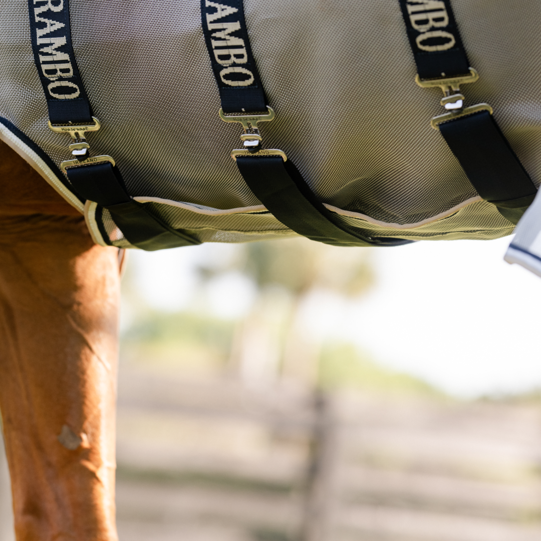 Horseware Ireland Rambo Protector Integrated Fly Rug with UV Protection