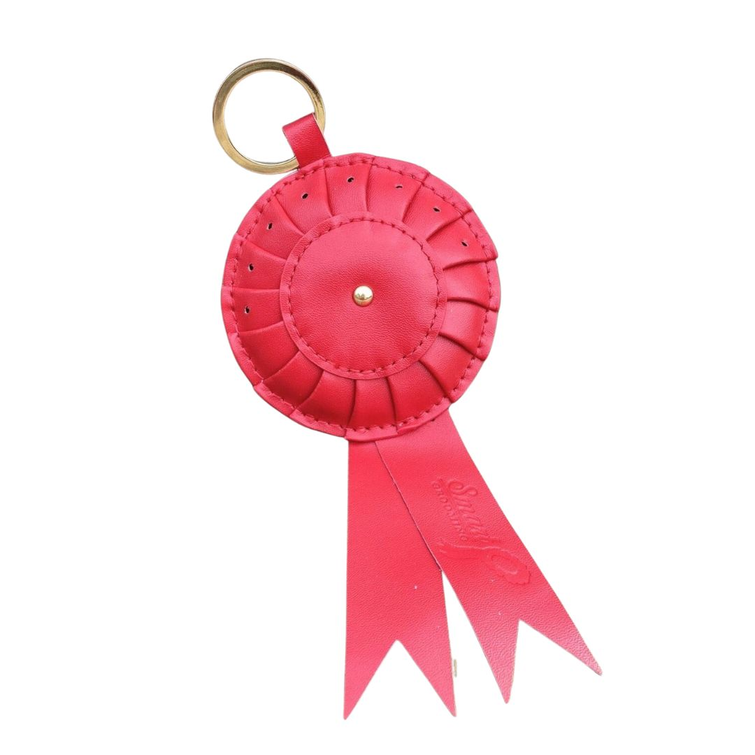 Smart Grooming Rosette Pincushion Keyring Equestrian Needle Storage