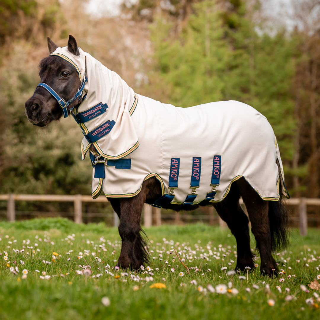 Horseware Ireland Amigo Petite Ripstop Hoody Fly Sheet for Miniature Horses