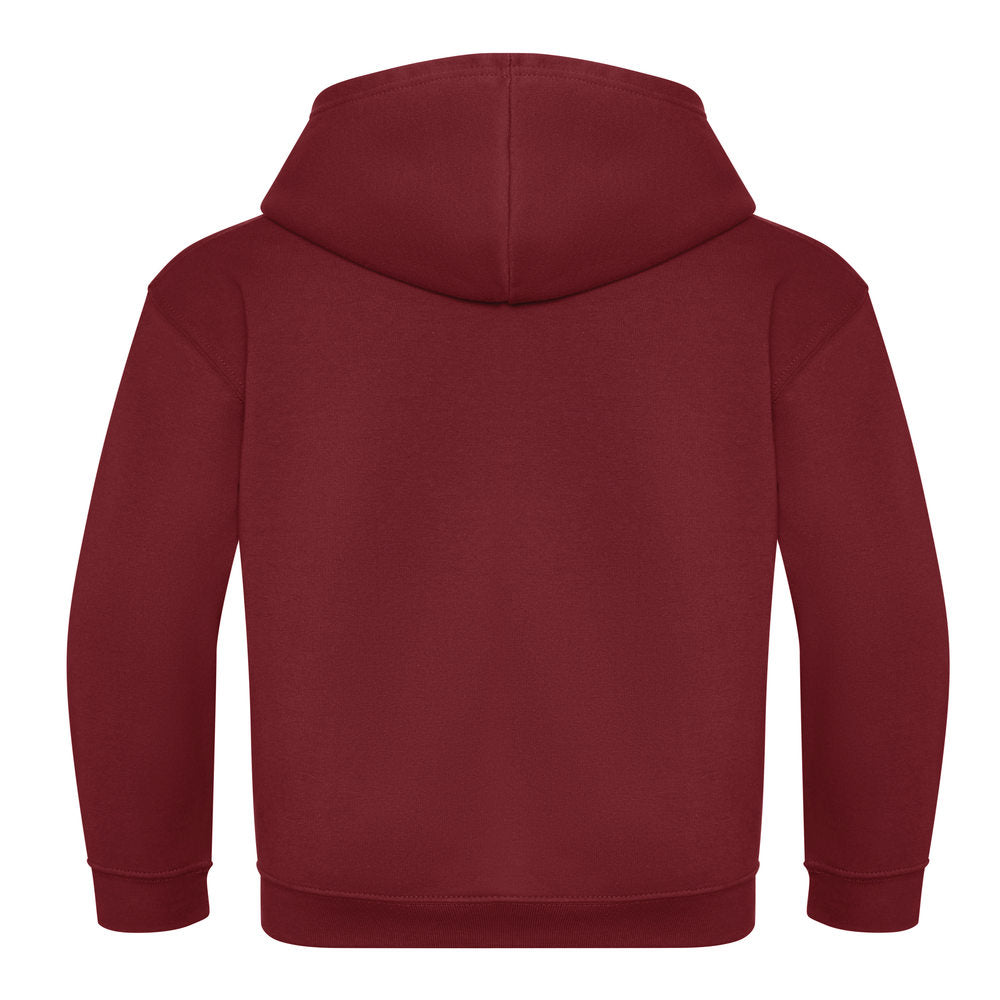 Awdis Just Hoods Kids Organic Hoodie 80% Cotton Eco-Friendly Soft Fleece