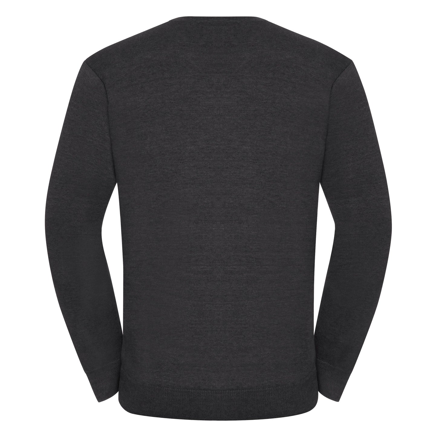 Russell Collection V-Neck Knitted Sweater Easy-Care Cotton Blend Various Sizes