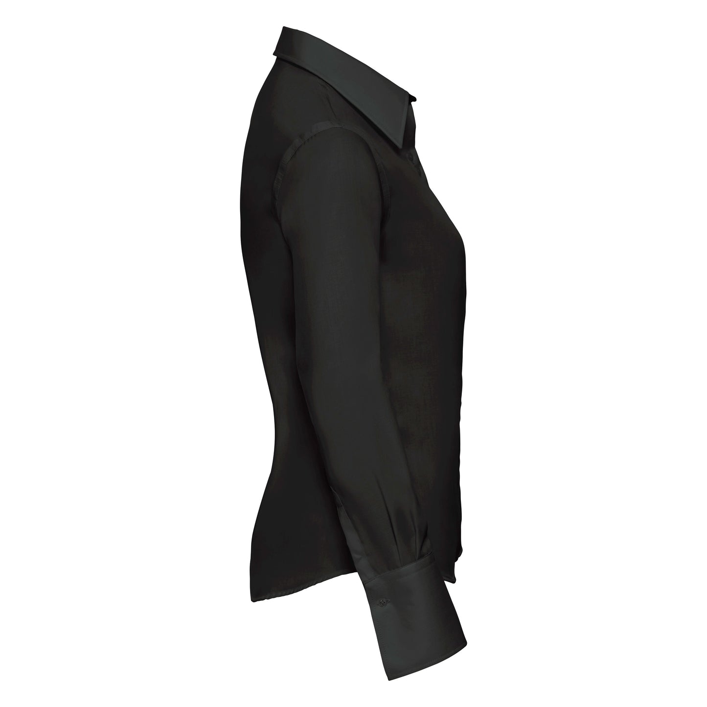Russell Europe Women's Long Sleeve Non-Iron Shirt Contemporary Fit Cotton