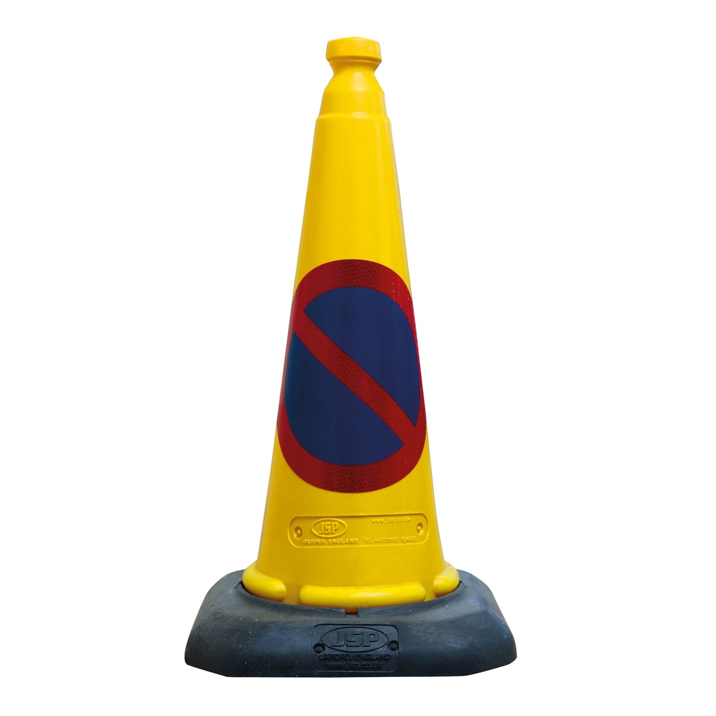 JSP Dominator 50cm Reflective No Waiting Cone UV Stabilised Heavy Duty Base