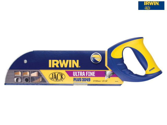 IRWIN Jack Xpert Floorboard Veneer Saw 325mm 12 TPI Soft Grip Handle