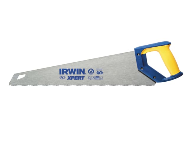 IRWIN Jack Xpert Fine Handsaw 550mm 10 TPI Hardwood Softwood Cutting Tool