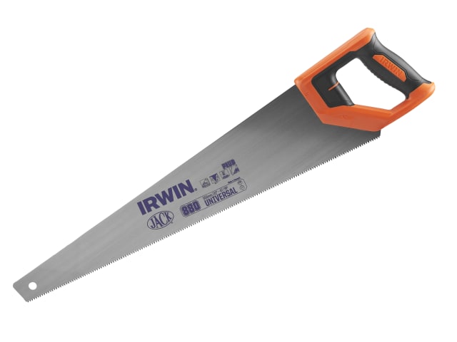 IRWIN Jack 880 UN Universal Panel Saw 550mm 22in 8 TPI Triple Ground Blade