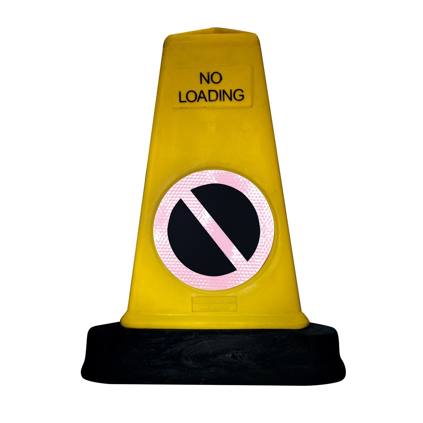 JSP Mk4 Reflective No Waiting Cone Two-Piece UV Stabilised LDPE Recycled Base