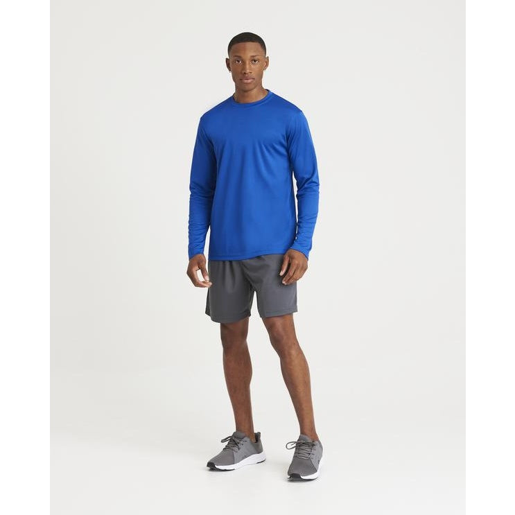 Awdis Just Cool Long Sleeve T-Shirt Moisture-Wicking Lightweight UPF 30+